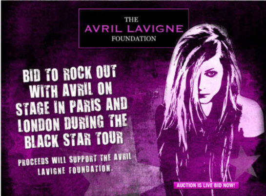 Avril Lavigne Charity