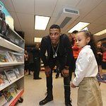 NBA Star Russell Westbrook Buys Books for Children