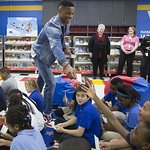 NBA Star Russell Westbrook Opens 8th Reading Room