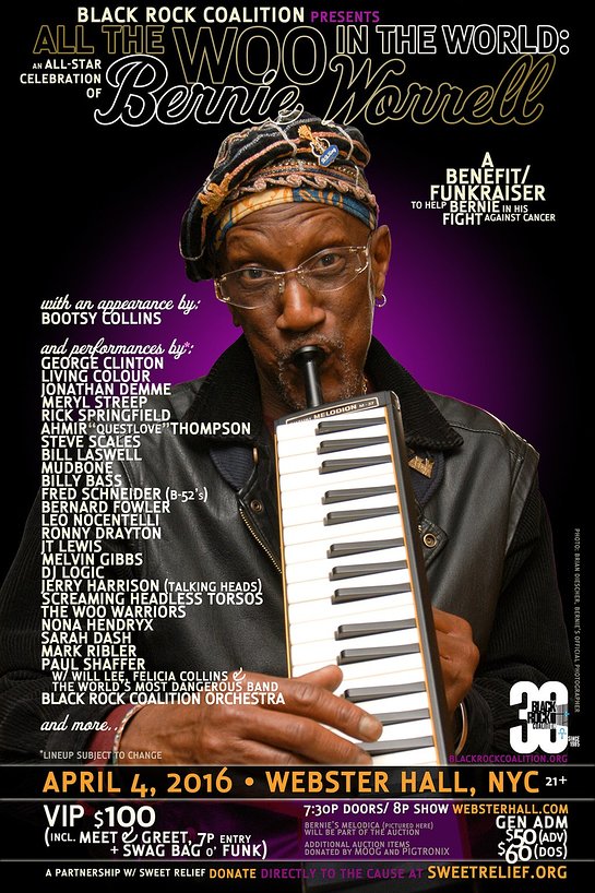 Stars To Perform At Benefit Concert For Bernie Worrell - Look to ...