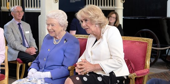 The Queen And The Duchess Of Cornwall Meet Medical Detection Dogs ...