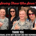 Paul Stanley And Gene Simmons Of KISS To Honor Armed Forces And First Responders On Veterans Day