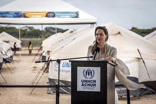 Angelina Jolie leaves U.N. refugee agency after more than 20 years