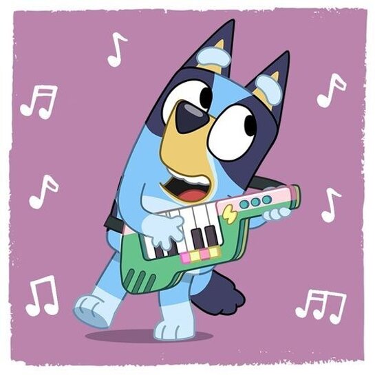 Keep Music Alive is excited to be working alongside the animated series phenomenon, BLUEY