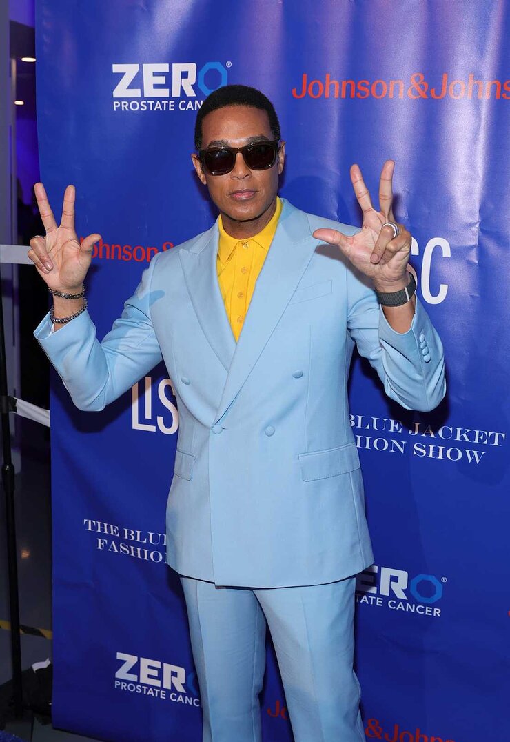 Don Lemon attends Blue Jacket Fashion Show