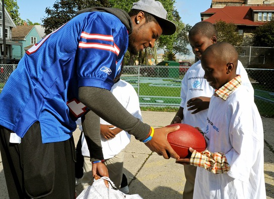 Former Bills Star Stevie Johnson to Release New Children's Book at