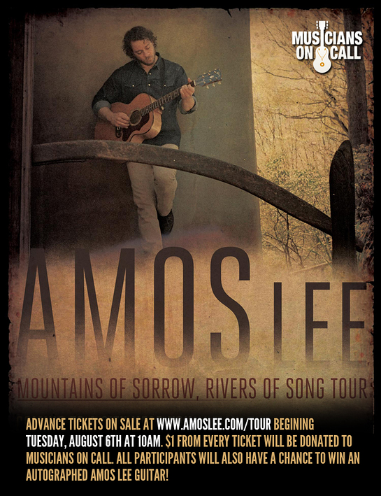 Amos Lee Supports Charity With New Tour - Look to the Stars