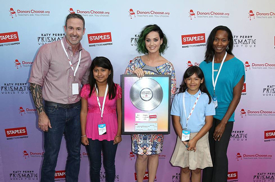 Katy Perry And Staples Make Roar Happen For Teachers - Look to the Stars