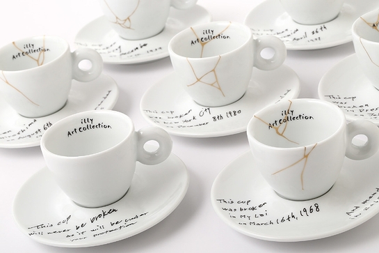 Yoko Ono: Mended Cups - illy Art Collection