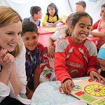 Downton Abbey Star Visits Syrian Refugees In Lebanon