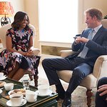 Prince Harry And Michelle Obama Discuss Charity